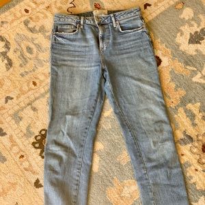 Free People Clean Girlfriend Jean